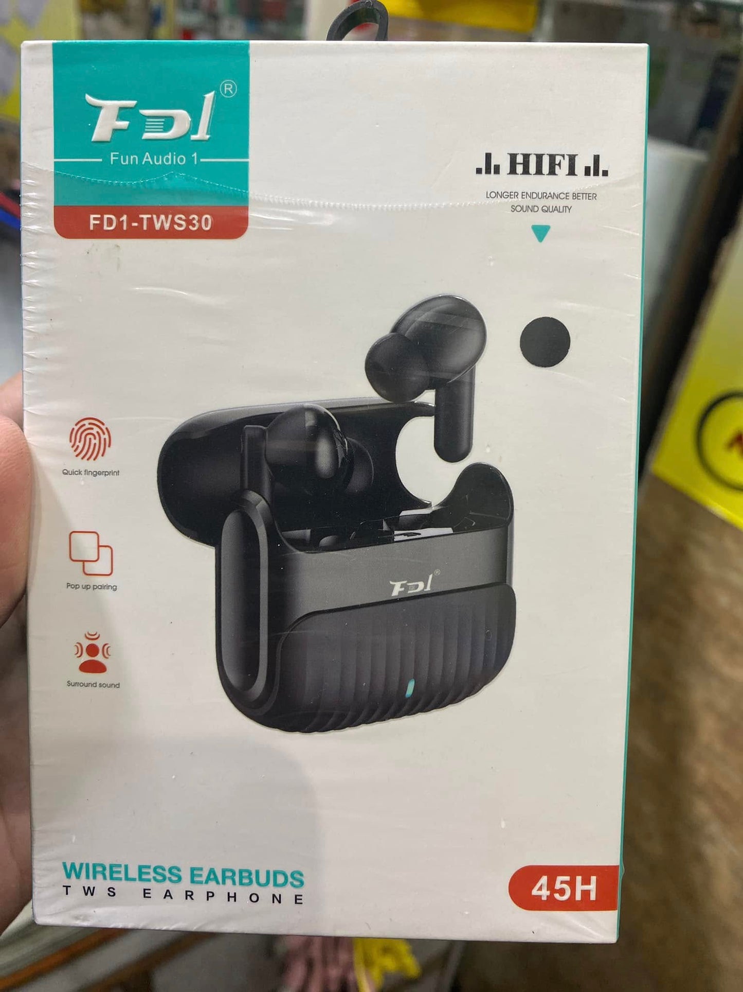 FDI Wireless Earbuds 45 Hours Lasting