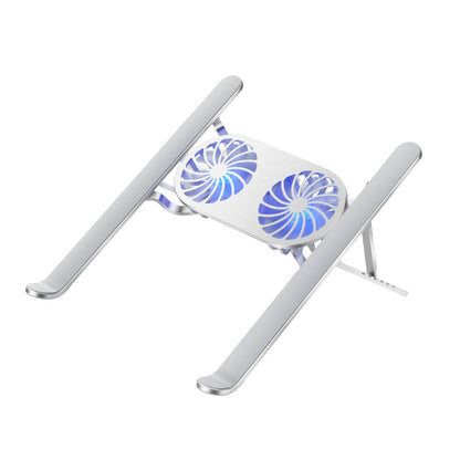 ALUMINUM LAPTOP STAND WITH COOLING FAN
