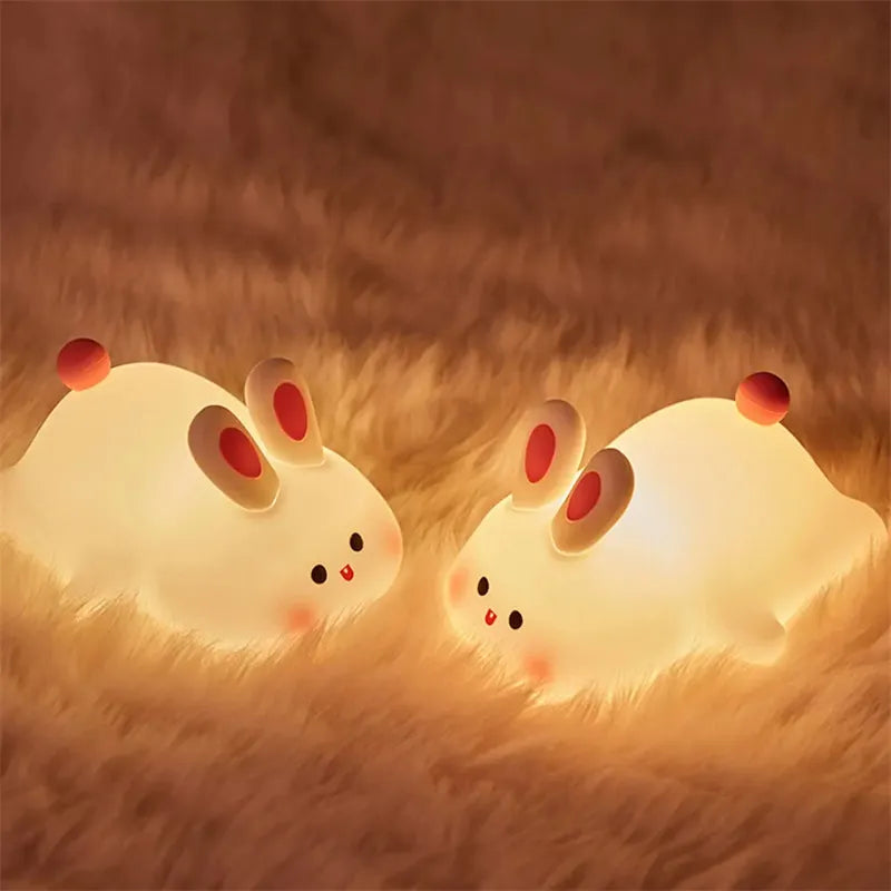 Cute Animal LED Night Light – USB Rechargeable