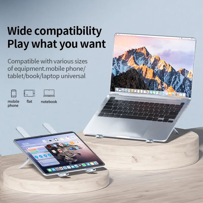 ALUMINUM LAPTOP STAND WITH COOLING FAN