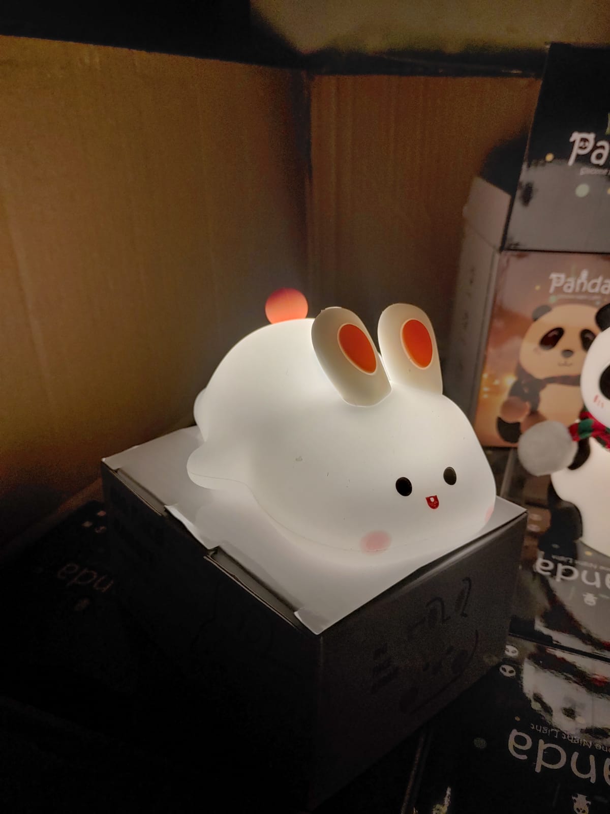 Cute Animal LED Night Light – USB Rechargeable