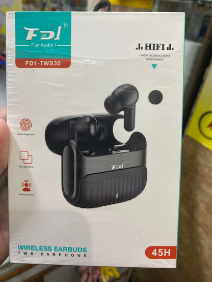 FDI Wireless Earbuds 45 Hours Lasting